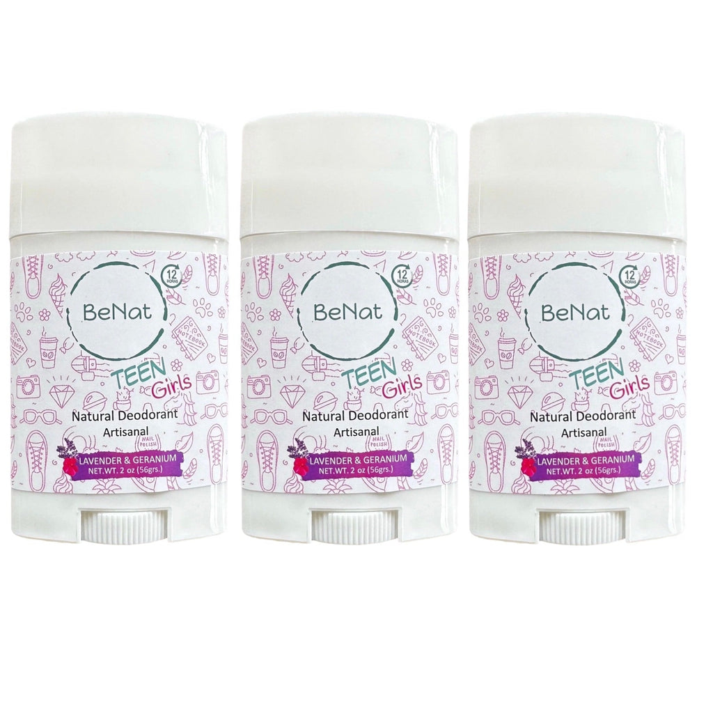 BeNat All-Natural Deodorant for Kids & Teens