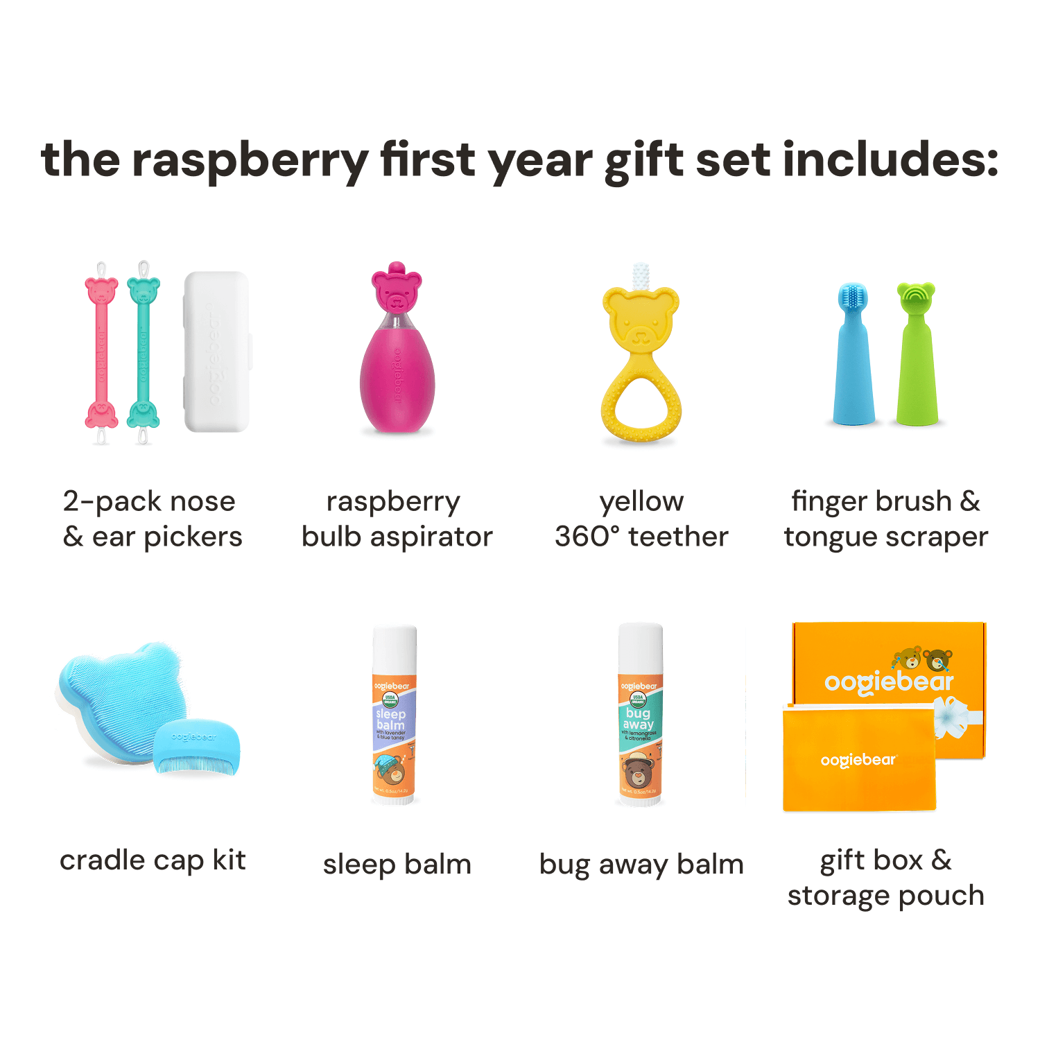 oogiebear Ultimate First-Year Baby Kit Gift Set
