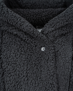 The Warrior Effect™ by Jill Martin Bedazzled Logo Cropped Sherpa Lounger Jacket