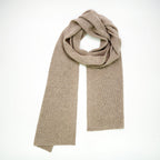 CASHMERE SCARF- NILE BROWN-0