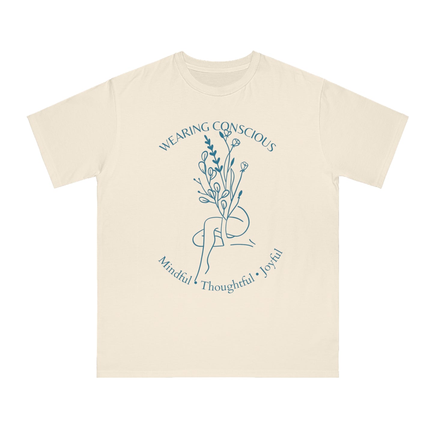 Mindful & Joyful Organic Unisex T-Shirt