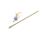 Whisker Whirligig: Handcrafted Solid Wood Cat Toy-12