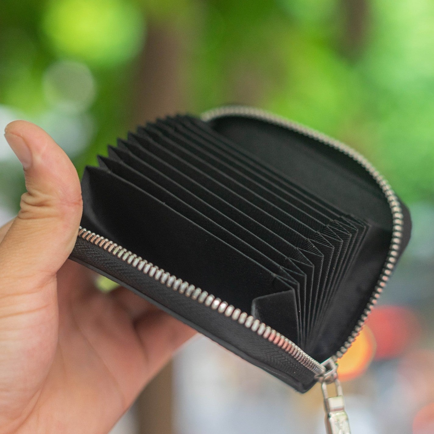 Recycled Louis Vuitton Wallet – Upcycled Luxury Card Holder Made to Order