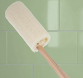 Natural Long Wood Handle Loofah Bath Brush