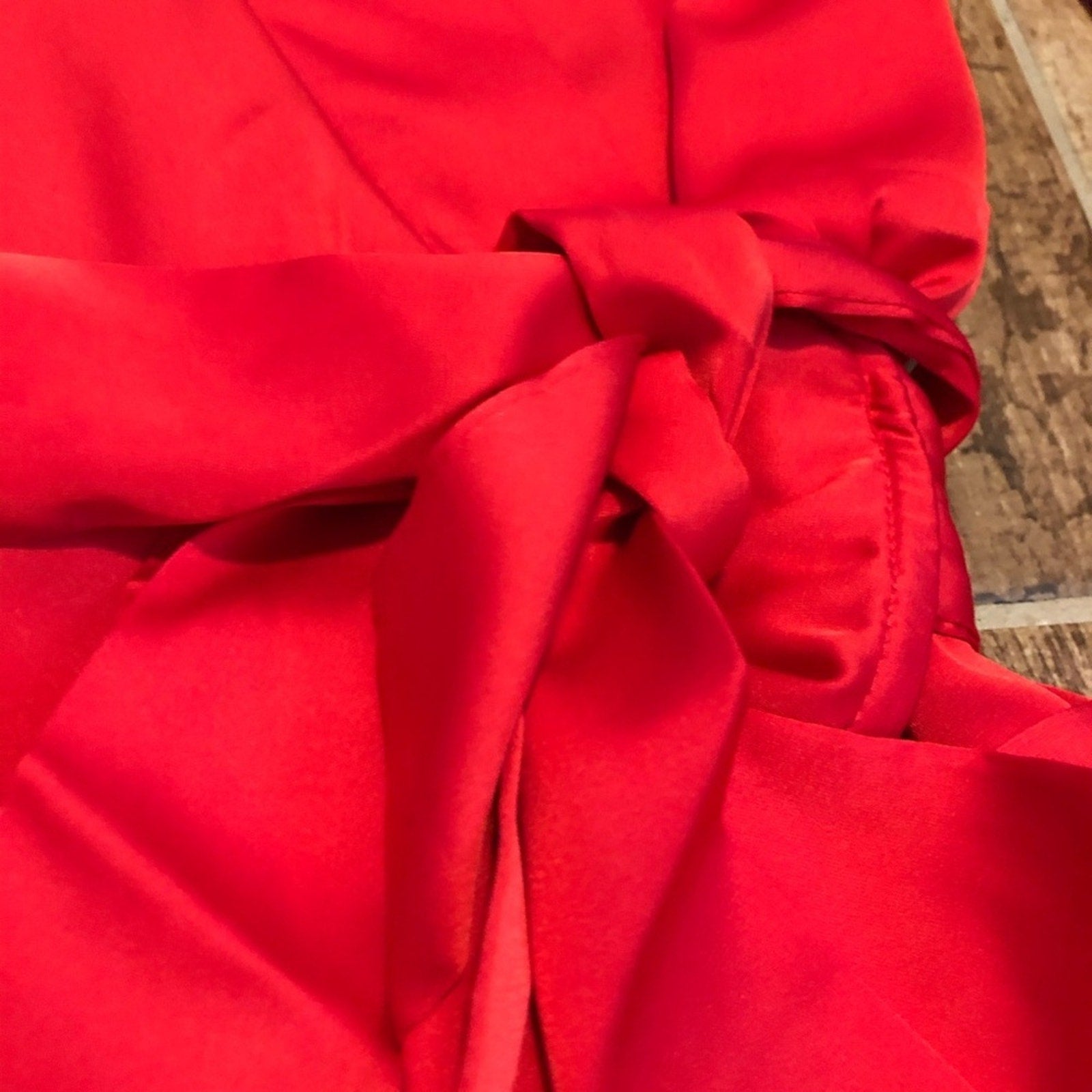 FEW MODA High-Low Wrap Dress/ Blouse