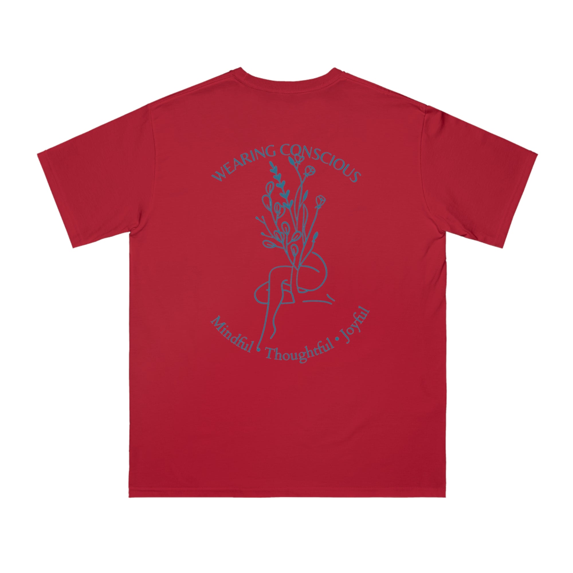 Mindful Thoughtful Joyful Organic Unisex T-Shirt