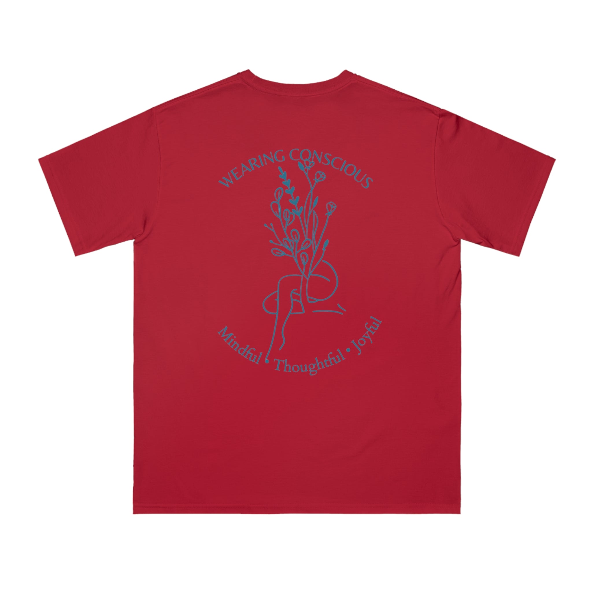 Mindful Thoughtful Joyful Organic Unisex T-Shirt