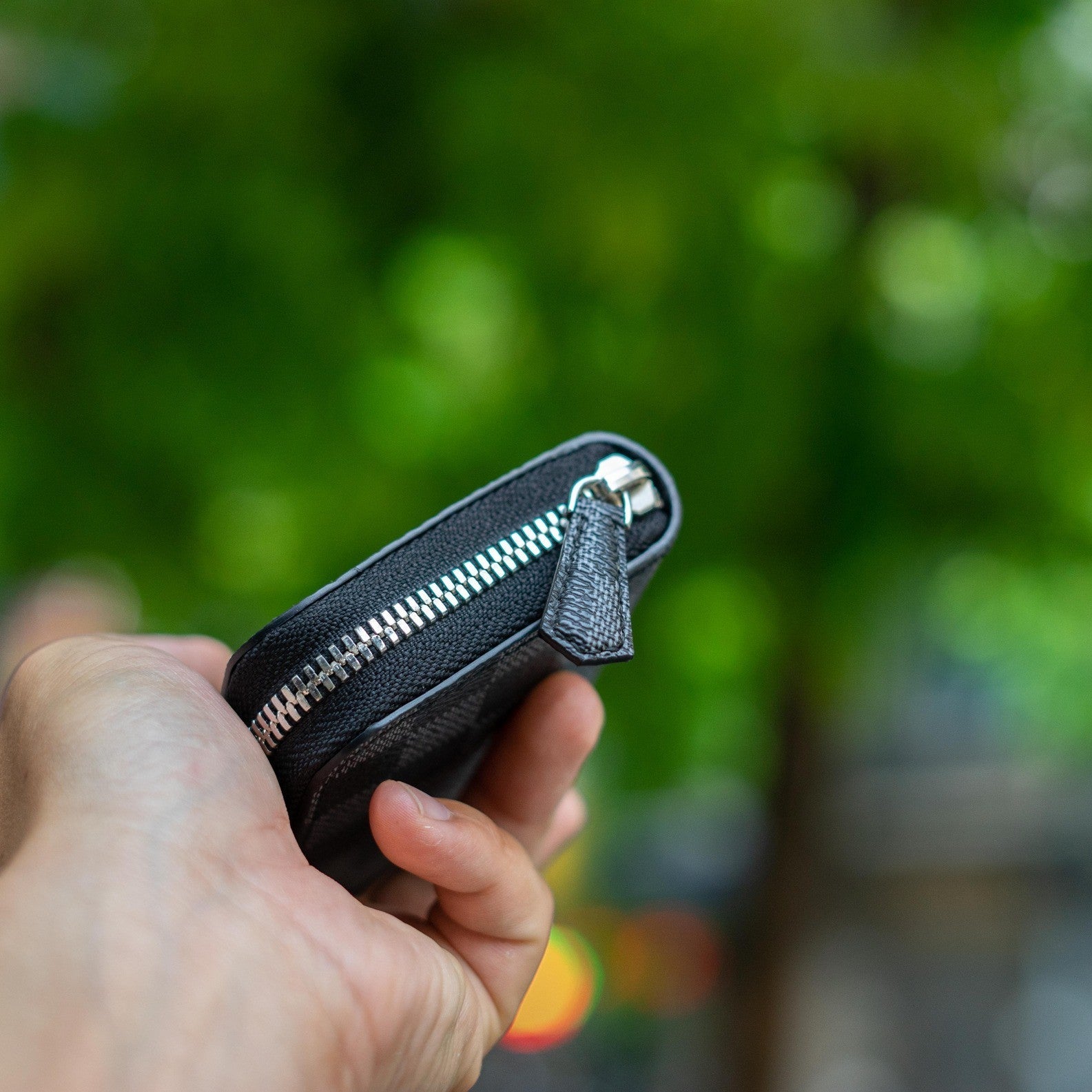 Recycled Louis Vuitton Wallet – Upcycled Luxury Card Holder Made to Order