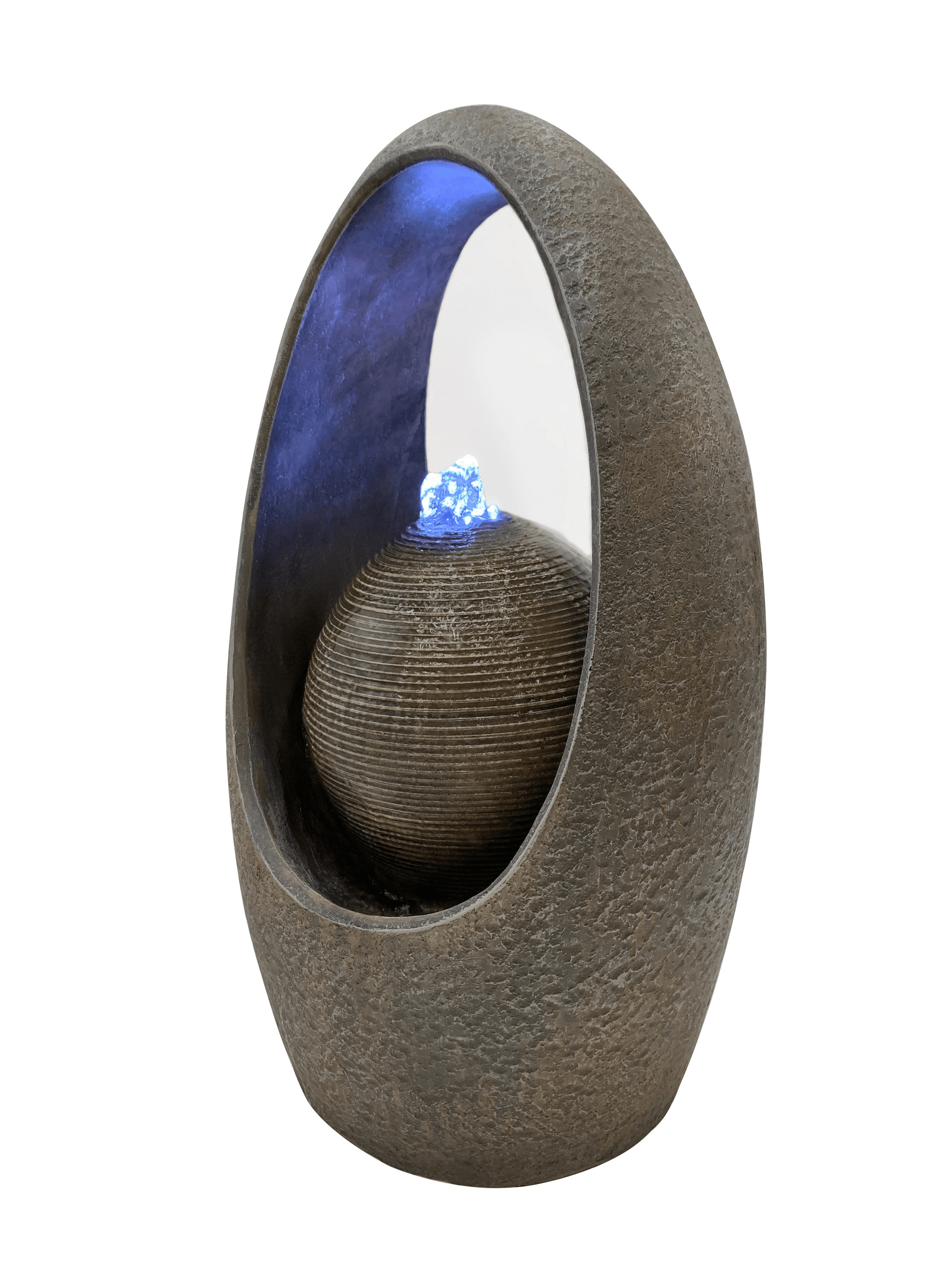 Euphoria Meditation Fountain With Led Night Light And Water Pump-2