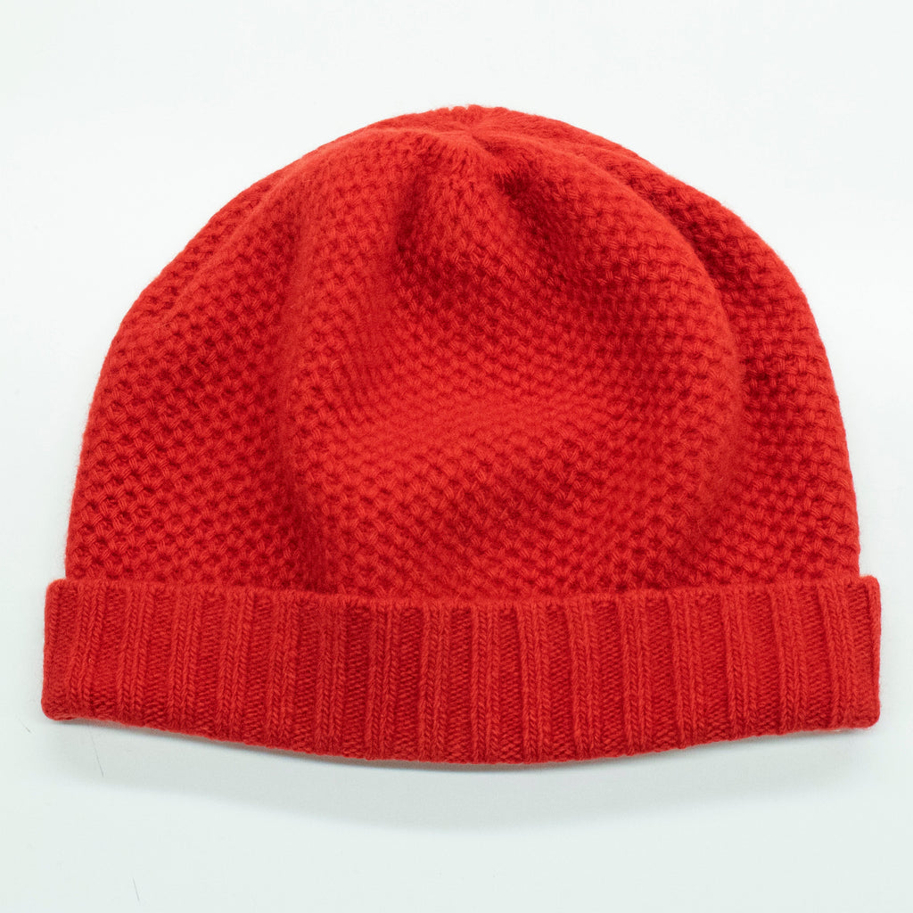 CASHMERE HONEYCOMB BEANIE-4