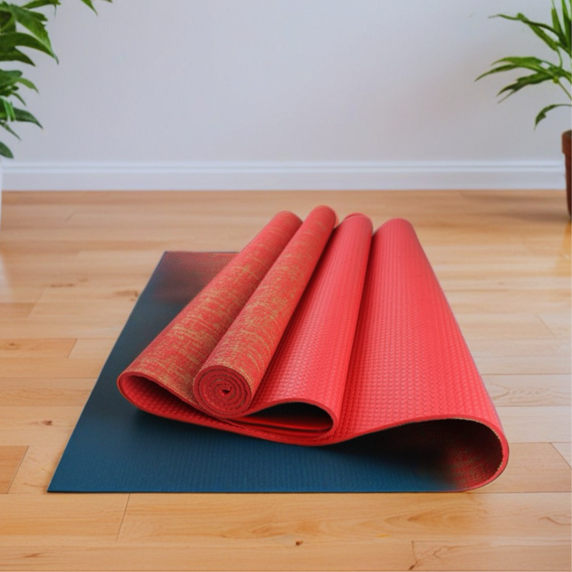 Eco-Friendly Jute Premium Yoga Mat – 24”x72”x5mm