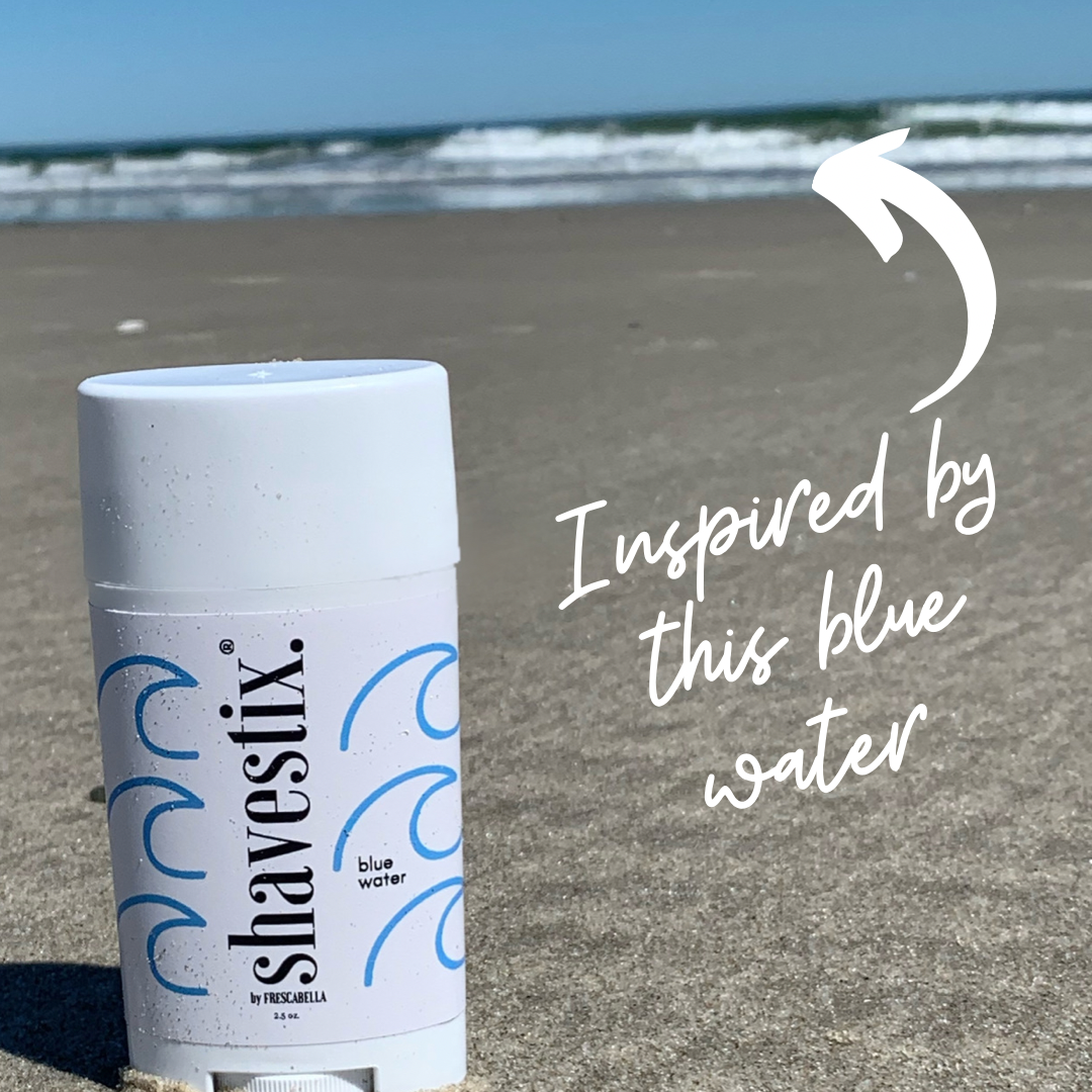 Shavestix Shaving Lotion Stick – Blue Water – 2.75 Oz