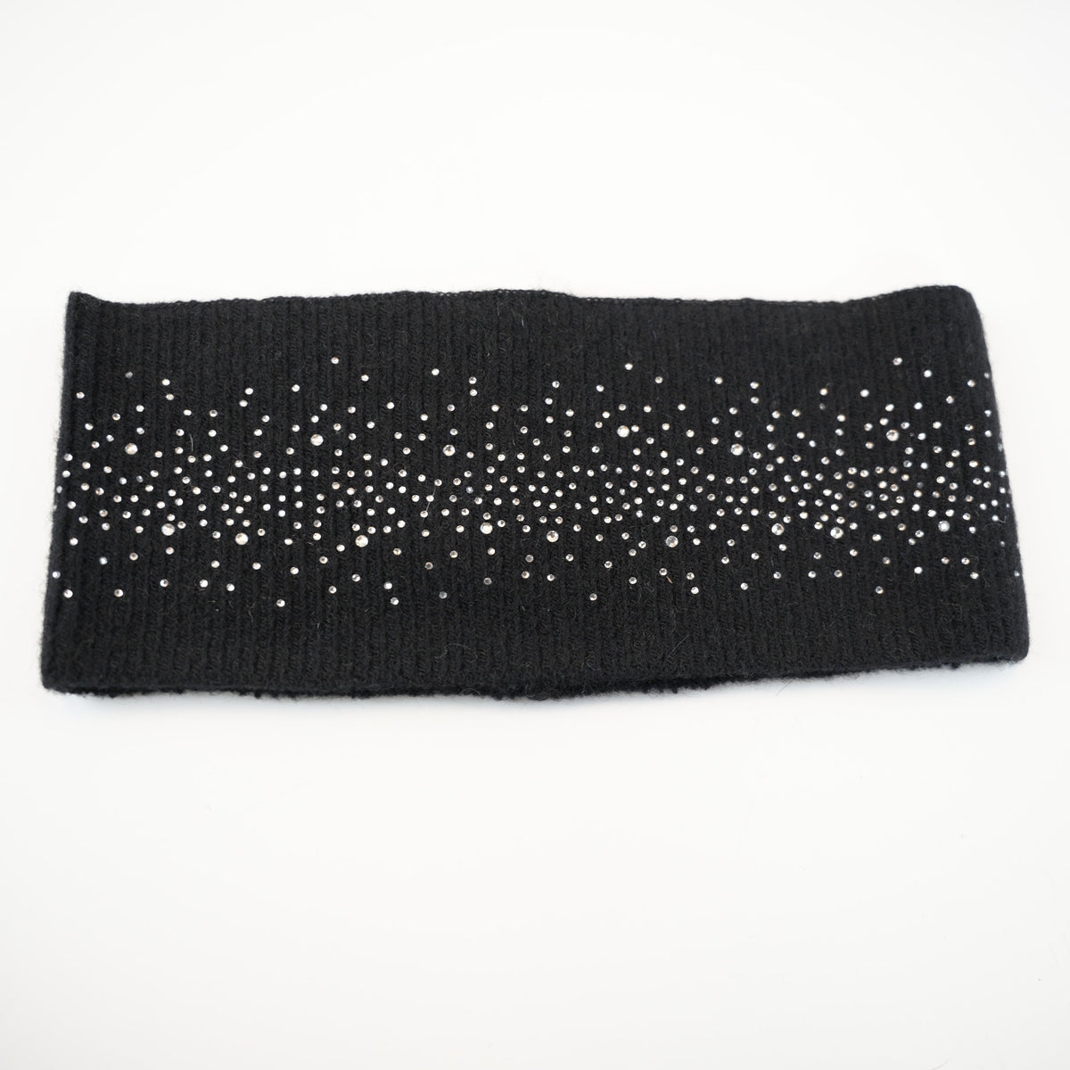 CASHMERE HEADBAND WITH RHINESTONES-1