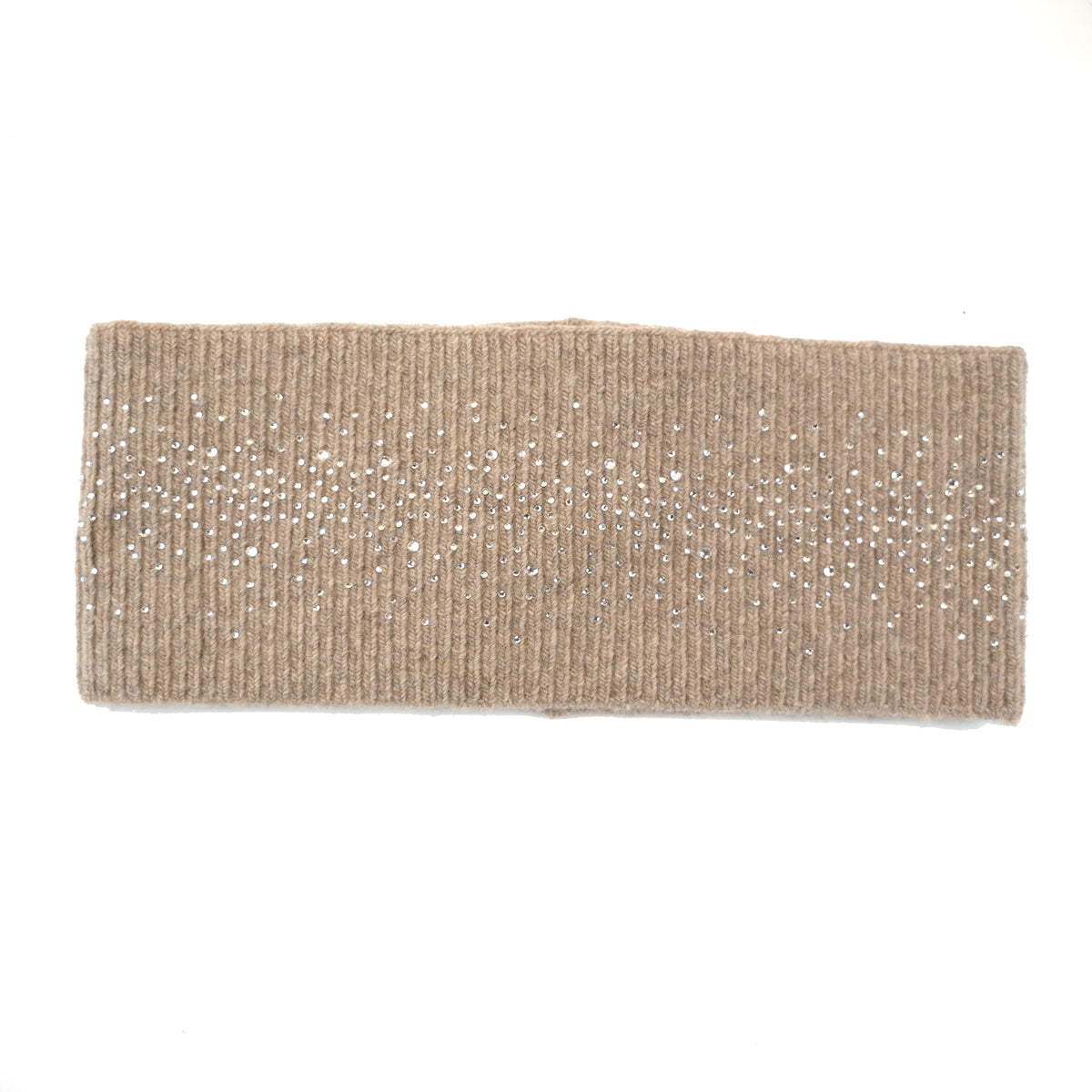 CASHMERE HEADBAND WITH RHINESTONES-5