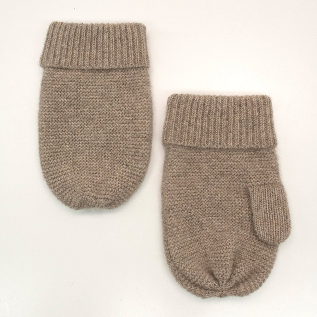 BABY MITTENS- NILE BROWN-1
