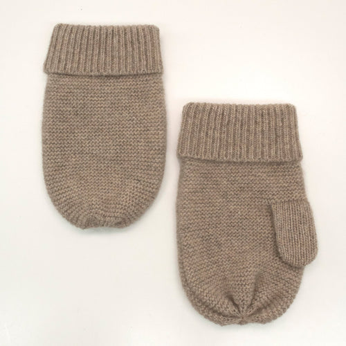 BABY MITTENS- NILE BROWN-1