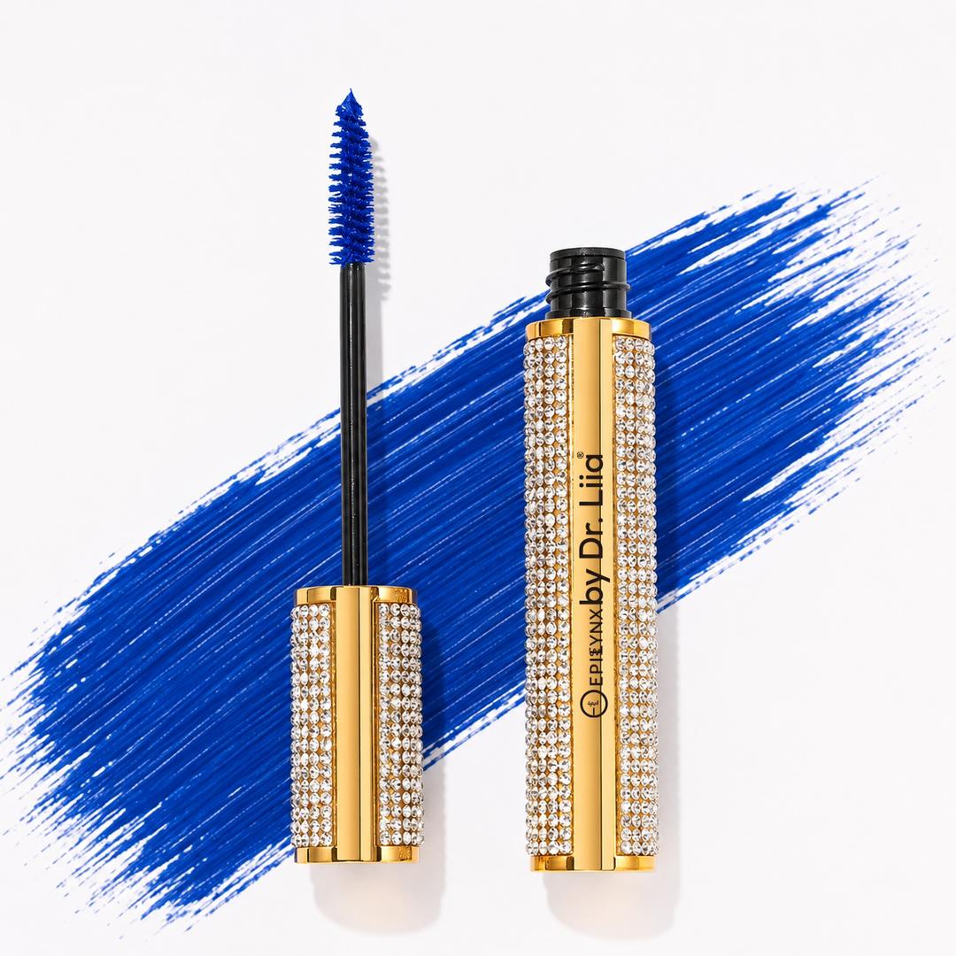 Mega Volume Vegan Smudge-Proof Mascara with Handmade Rhinestone Case