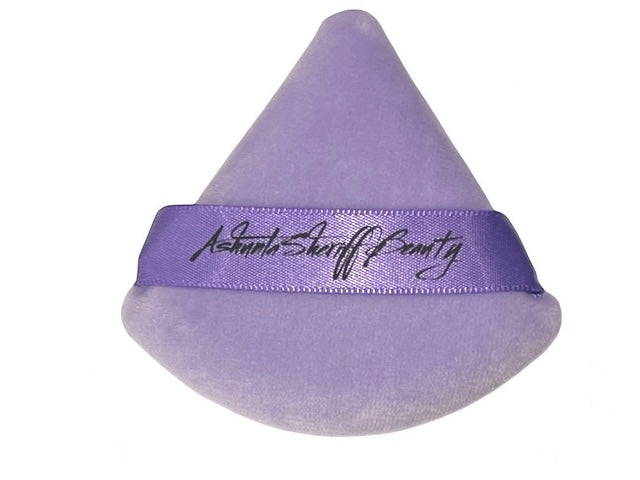 Ashunta Sheriff Beauty Velvet Hypoallergenic Ultra Soft Purple Puffs – 3-Pack