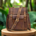 The Handmade Vintage Leather Vali Backpack