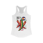 Pueblo Chile + Frijoles Festival Racerback Tank Top