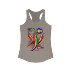 Pueblo Chile + Frijoles Festival Racerback Tank Top