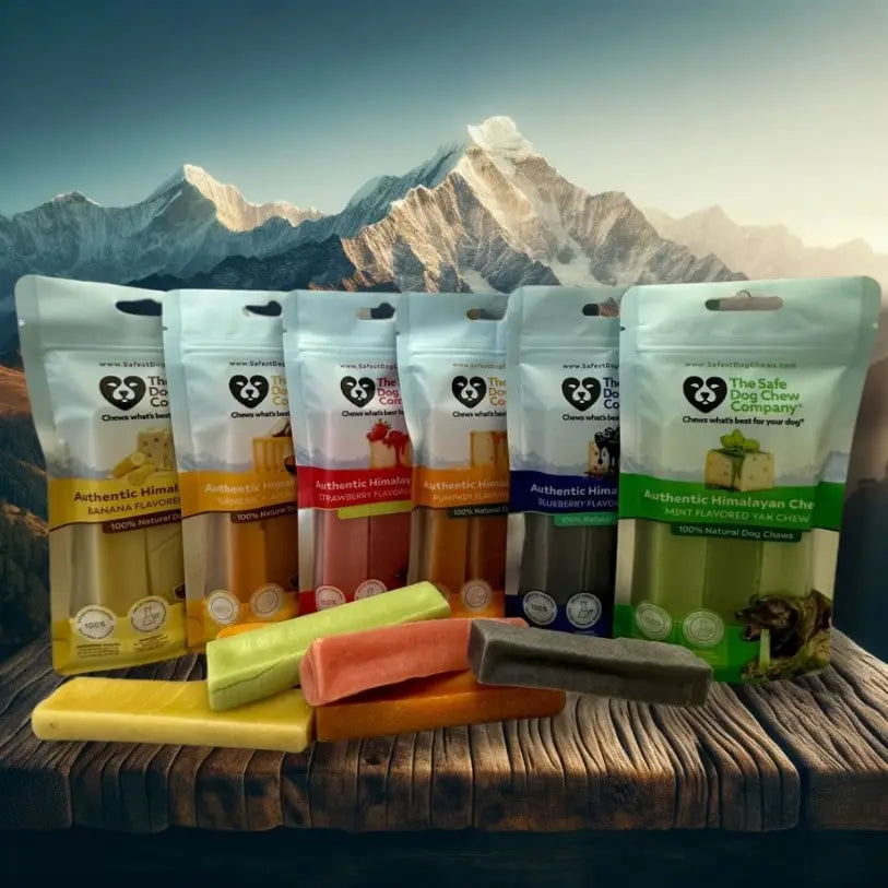 Yak Chew Pack – 6 Flavor-Infused Sticks