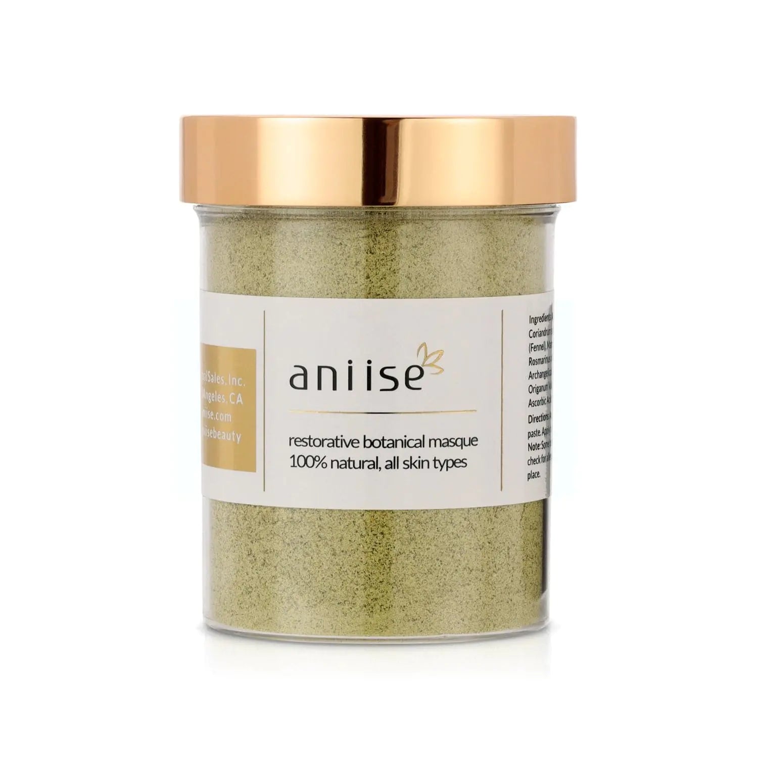 Aniise Natural Restorative Botanical Face Mask – 3 Oz.