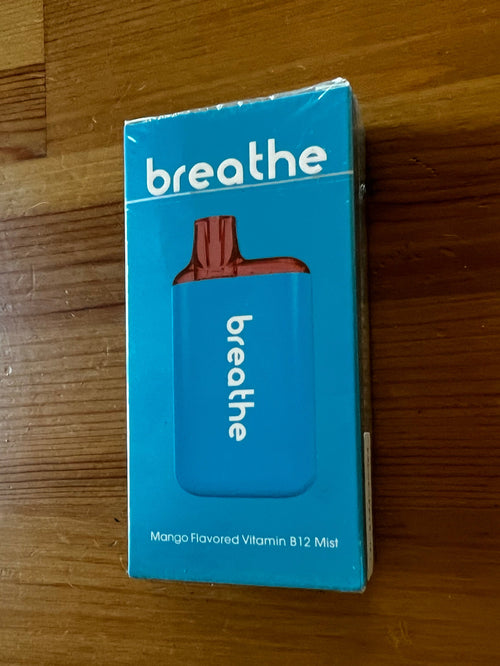 Breathe Mango Flavored Vitamin B12 Mist