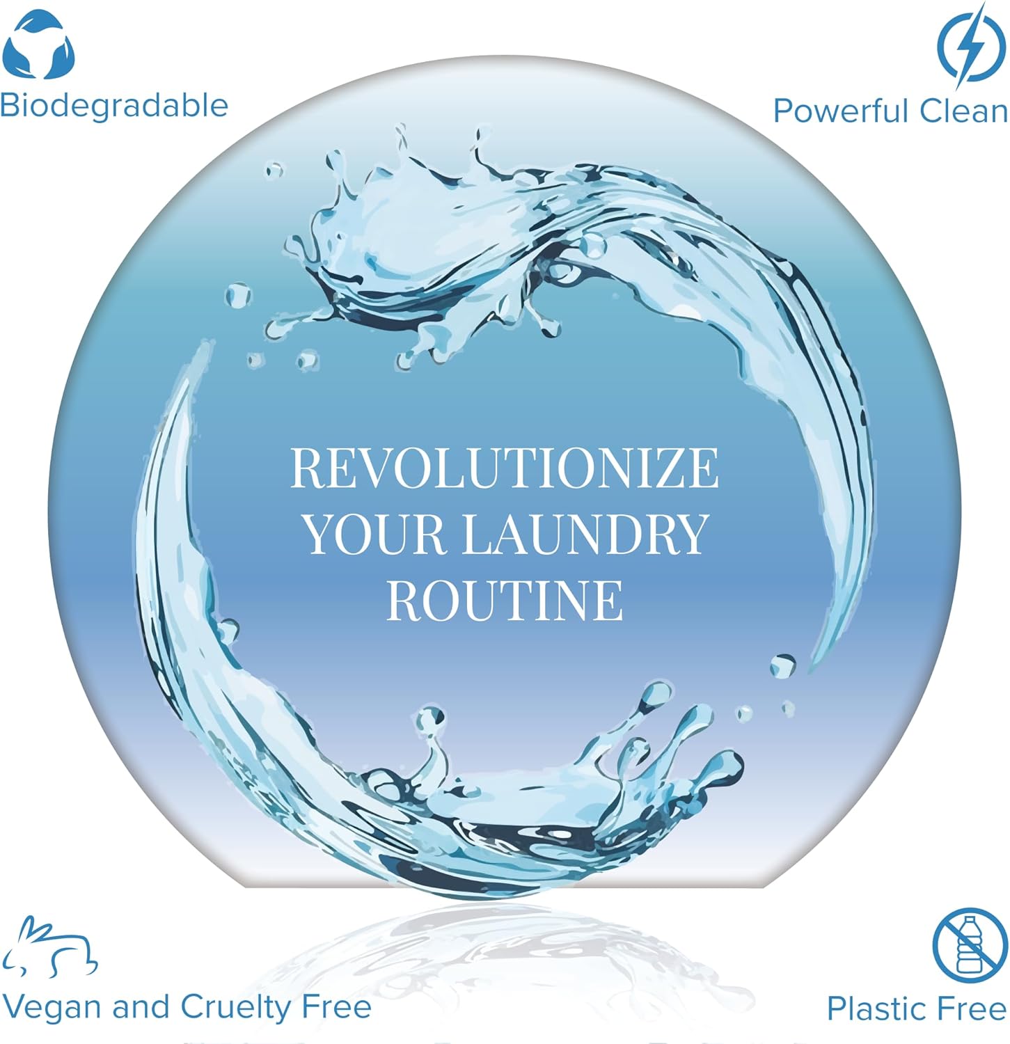 Natural Laundry Detergent Sheets, Eco Friendly– Fresh Linen Scent-3