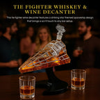 Galactic Command Cruiser Whiskey Decanter Set 20oz-2
