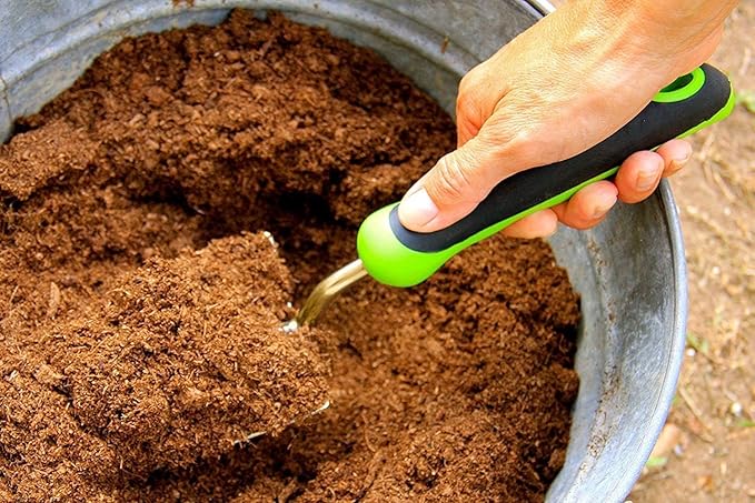 Titanium Garden Tool Set - Includes Hand Trowel Transplanter Cultivator