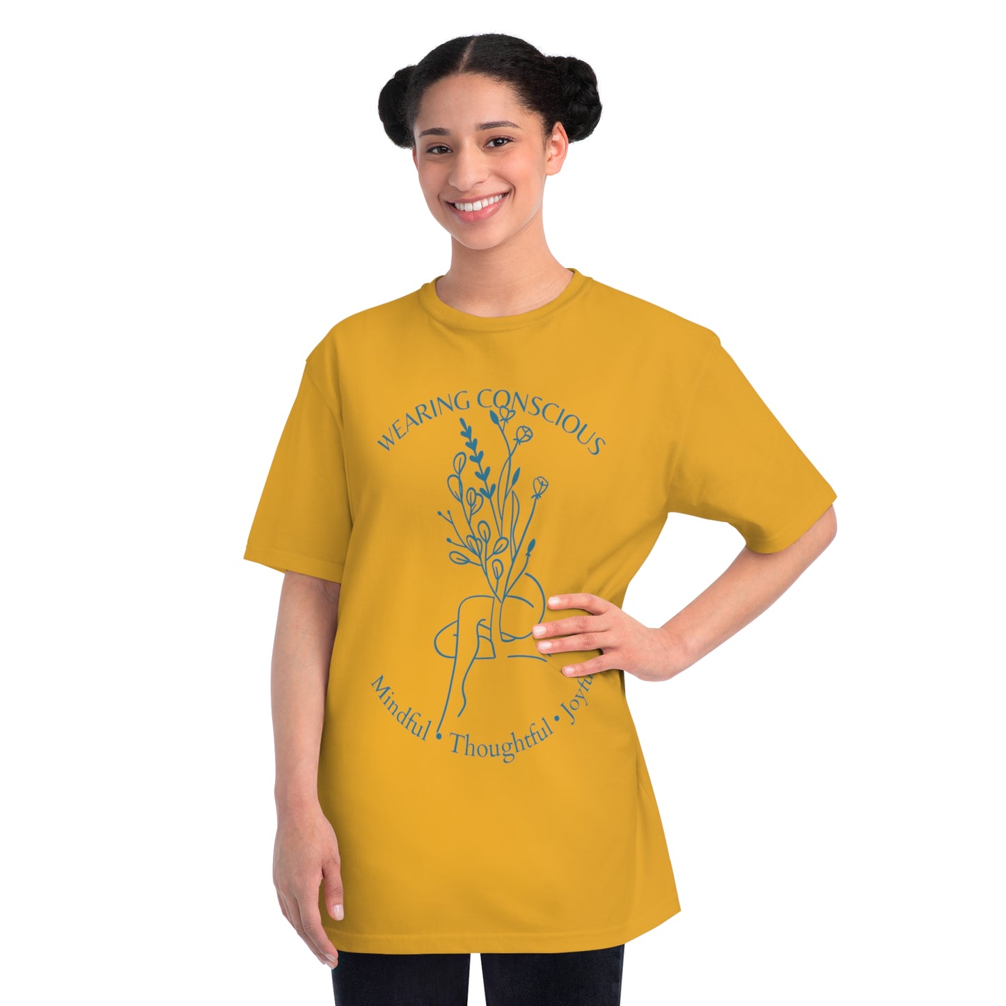 Mindful & Joyful Organic Unisex T-Shirt