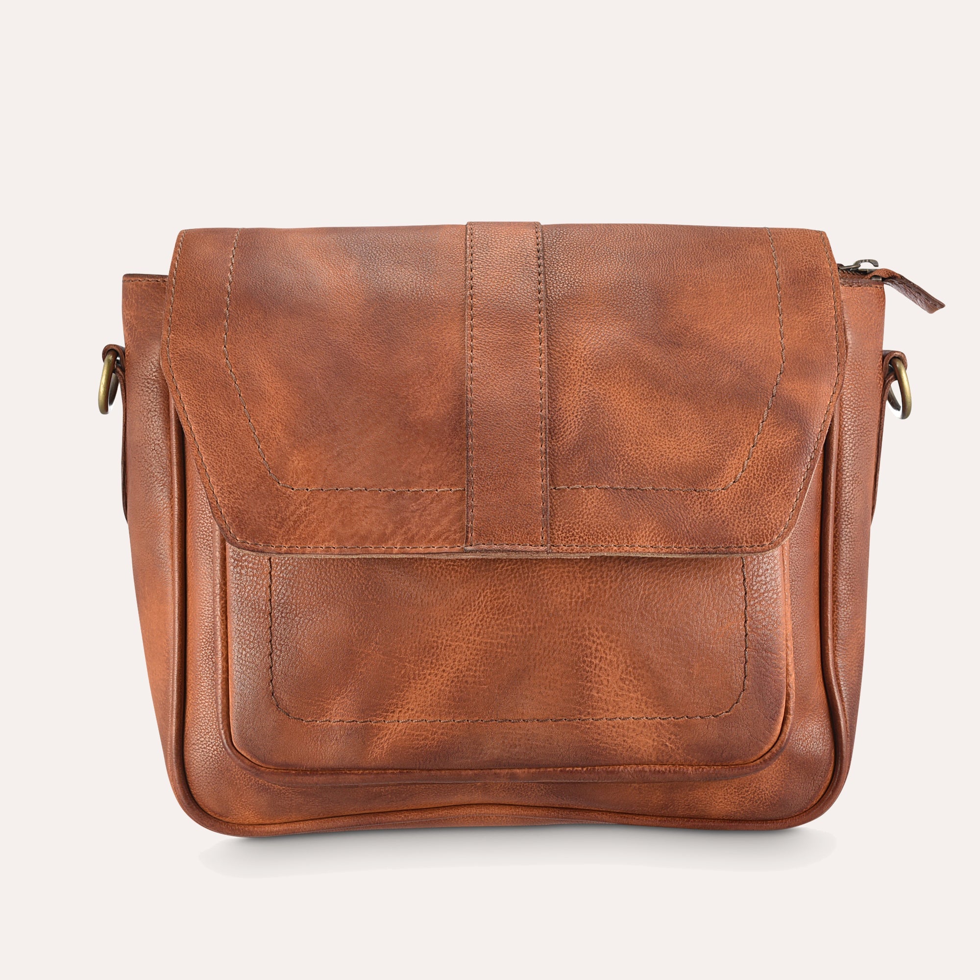 Journey Genuine Leather Crossbody Purse