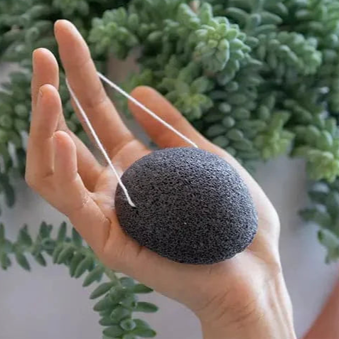 Konjac Facial Sponge - Charcoal