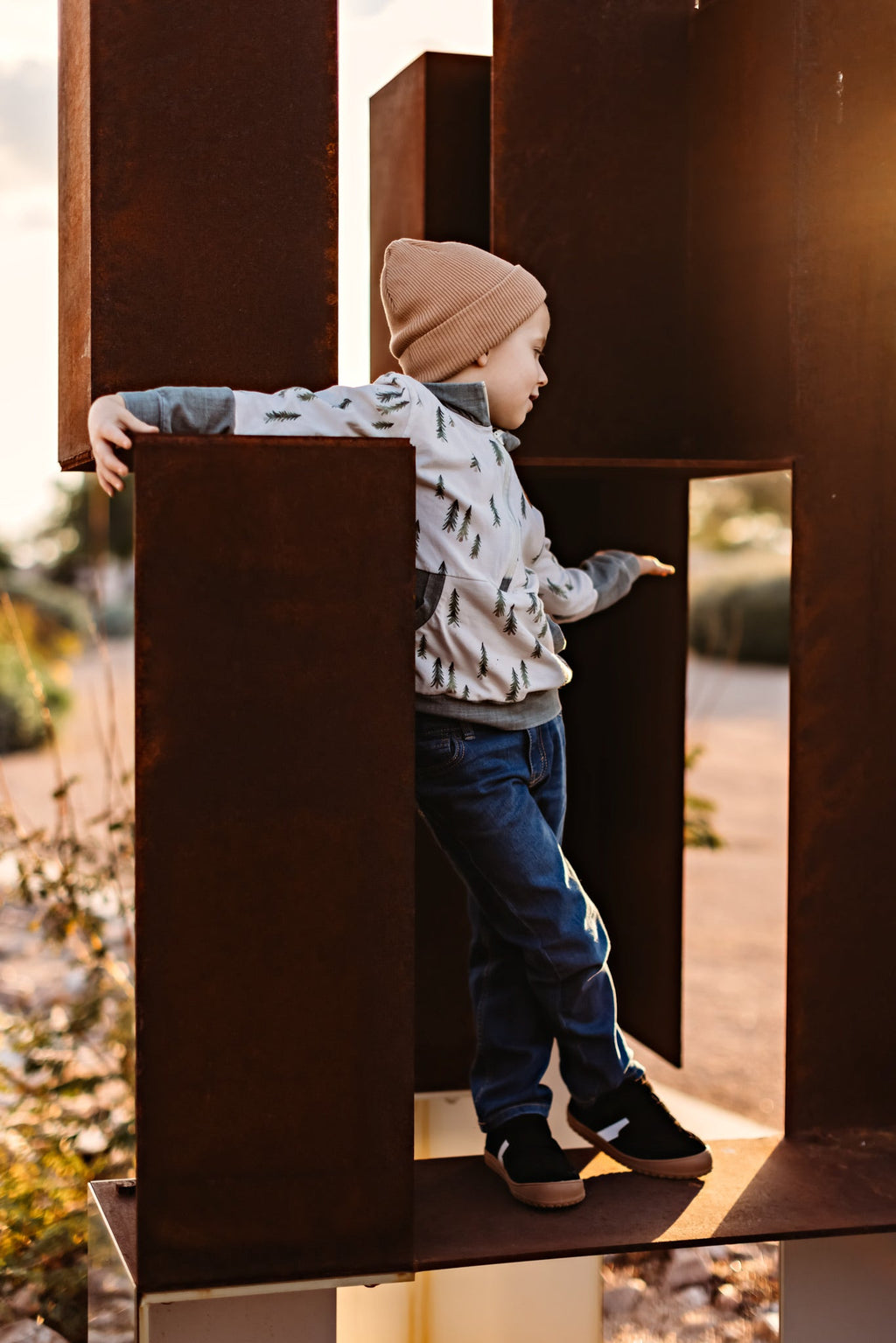 The Cole Barefoot Sneaker for Kids