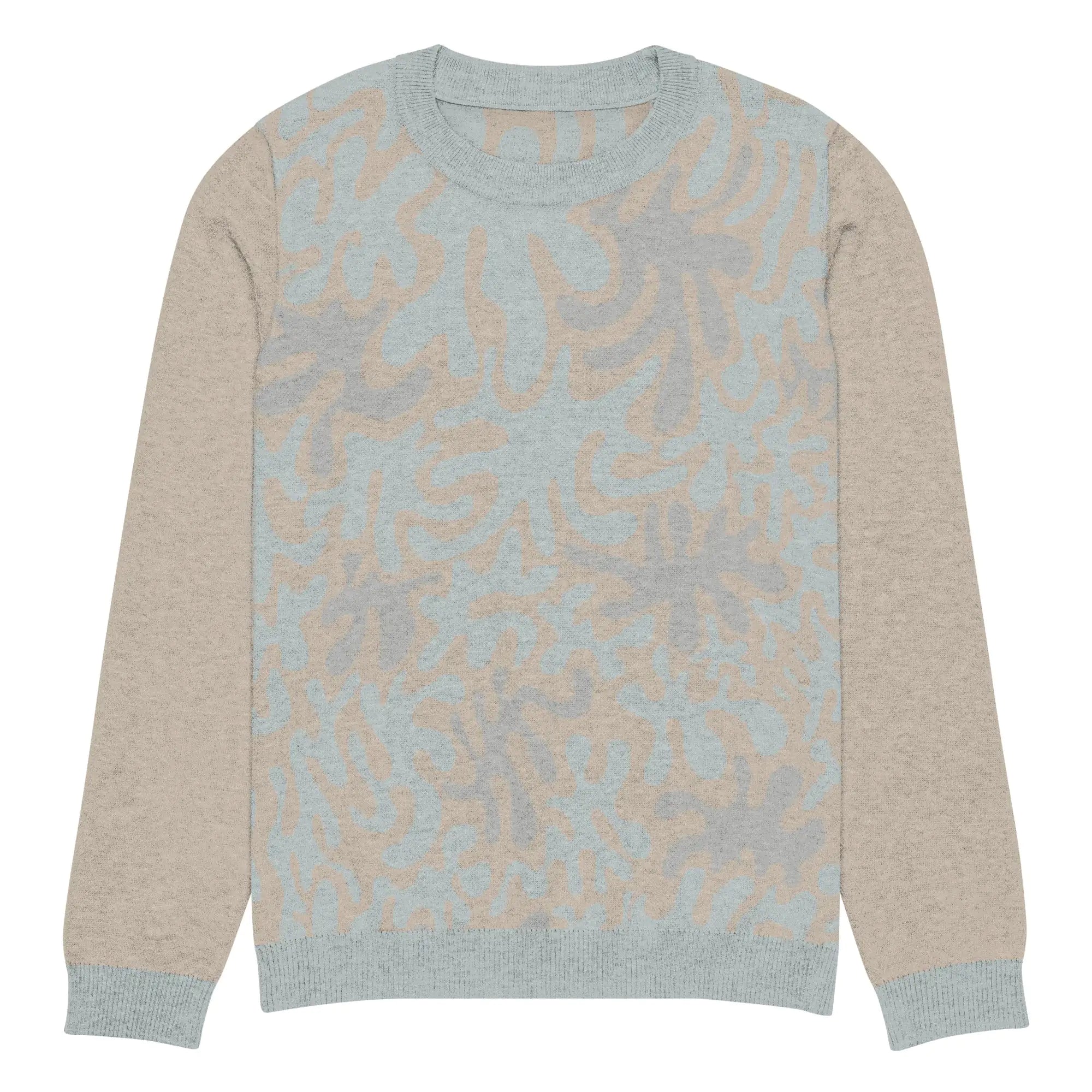 Coral Sands Knit Crew - Sustainable Ocean-Inspired Men's Sweater with 4ocean Partnership