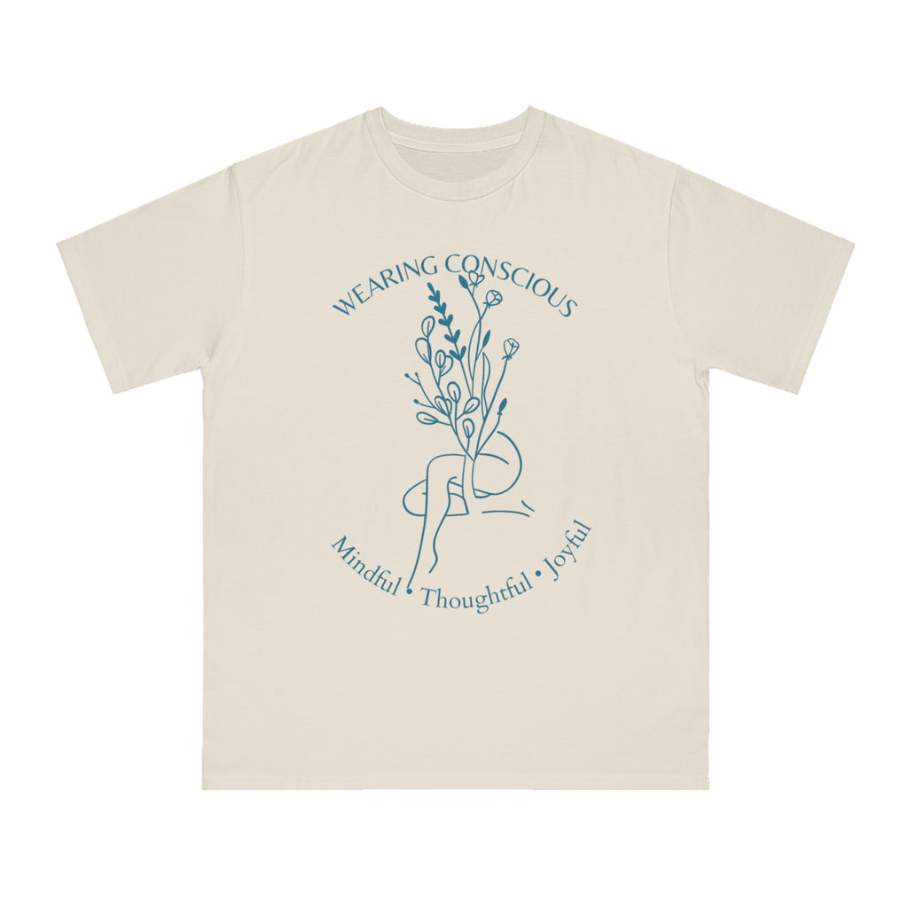 Mindful Thoughtful Joyful Organic Unisex T-Shirt