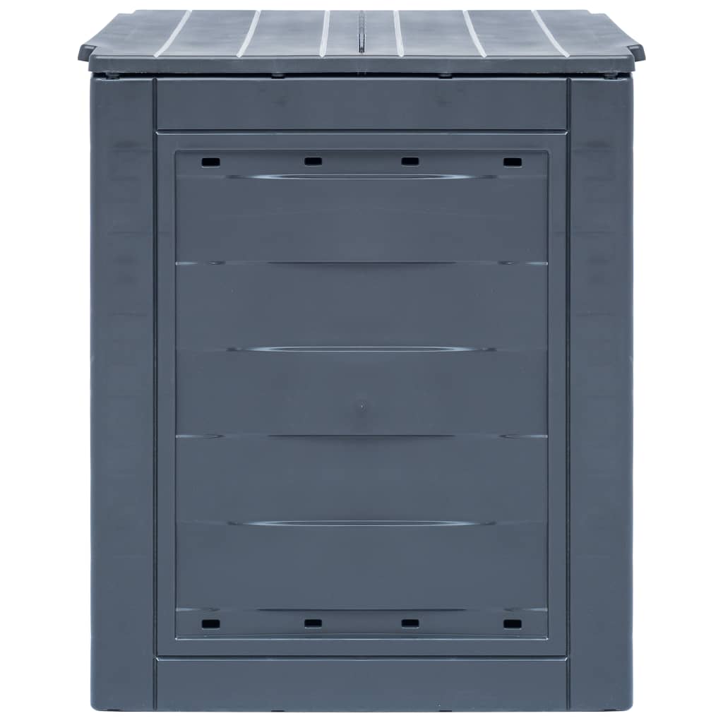 vidaXL Garden Composter Gray 23.6"x23.6"x28.7" 68.7 gal-1