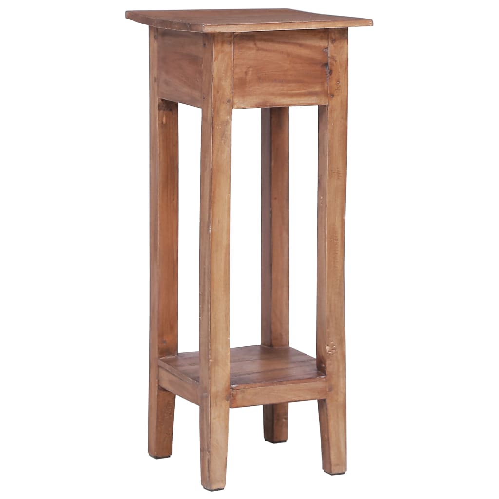 vidaXL Plant Stand 11.8"x11.8"x29.5" Solid Reclaimed Wood-1