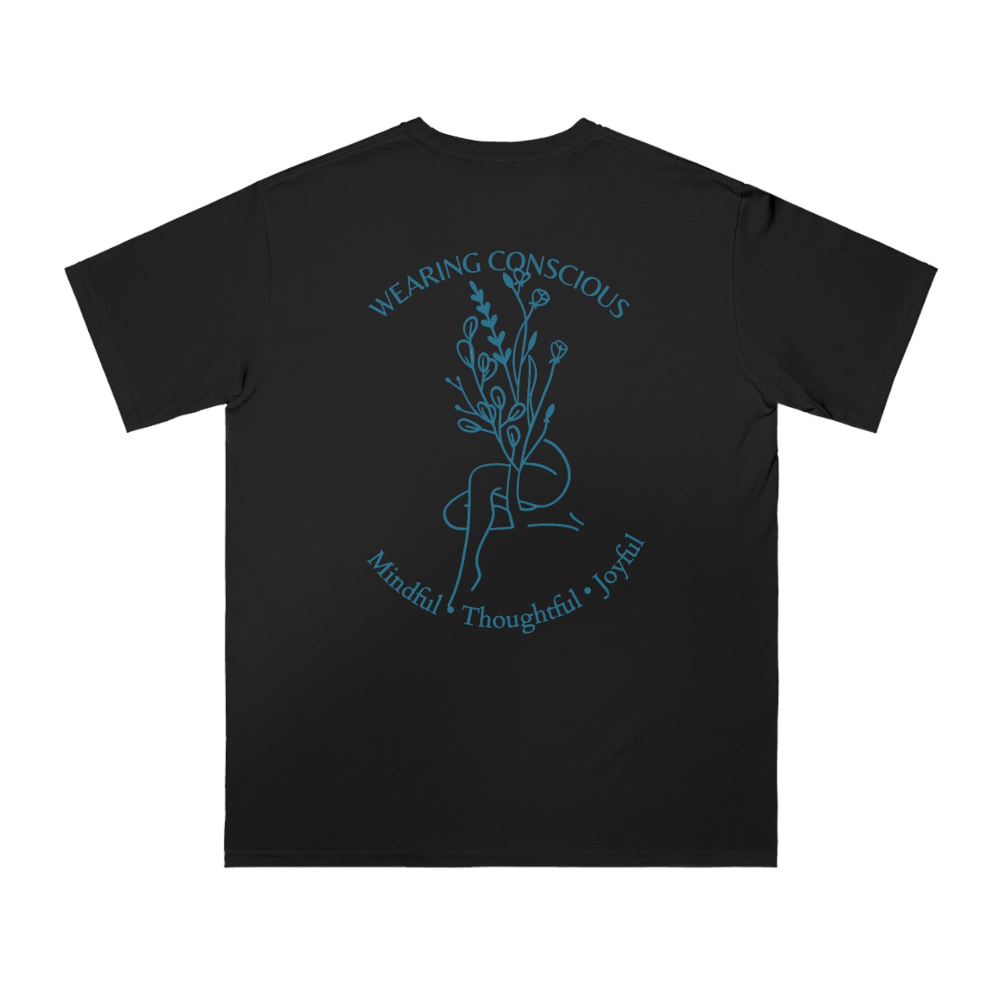Mindful Thoughtful Joyful Organic Unisex T-Shirt
