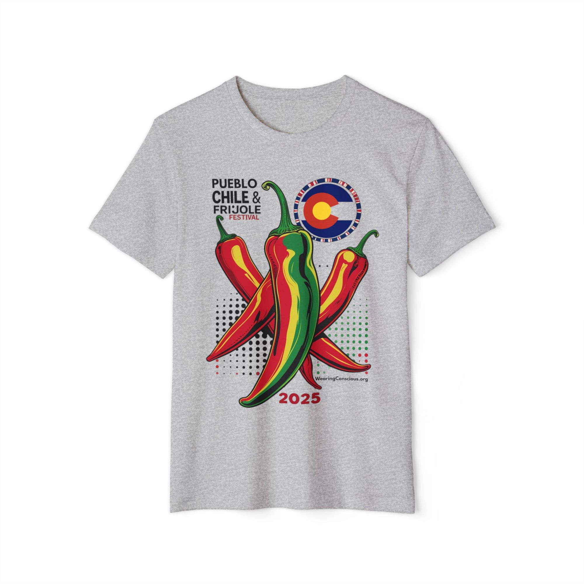 Unofficial Pueblo Chile & Frijoles Festival 2025 T-Shirt – Wear the Flavor of Colorado!
