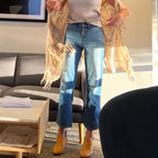 Pre-Loved Madewell Slim Wide Leg Crop Jeans