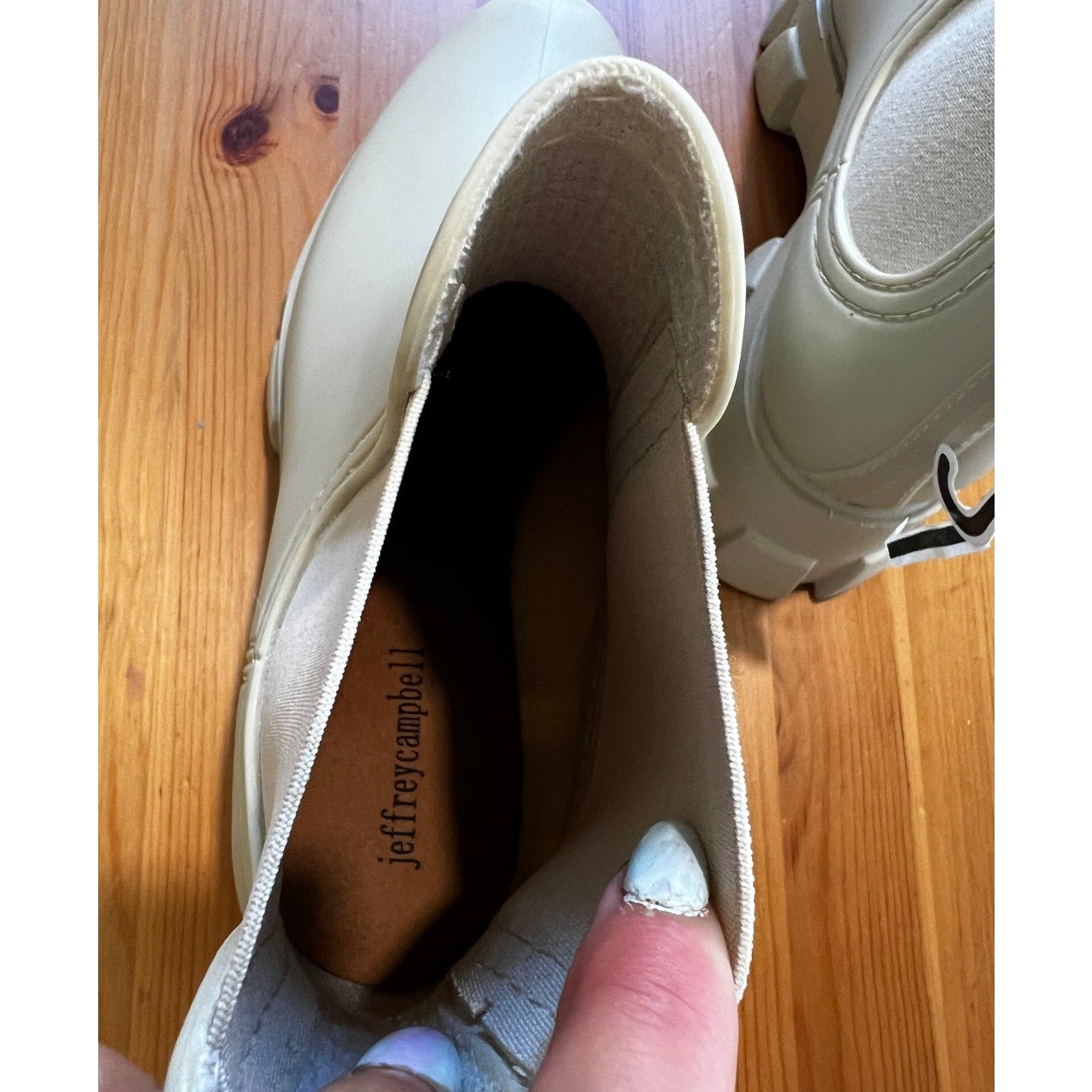 Jeffrey Campbell Rubber Rain Boots – Size 10