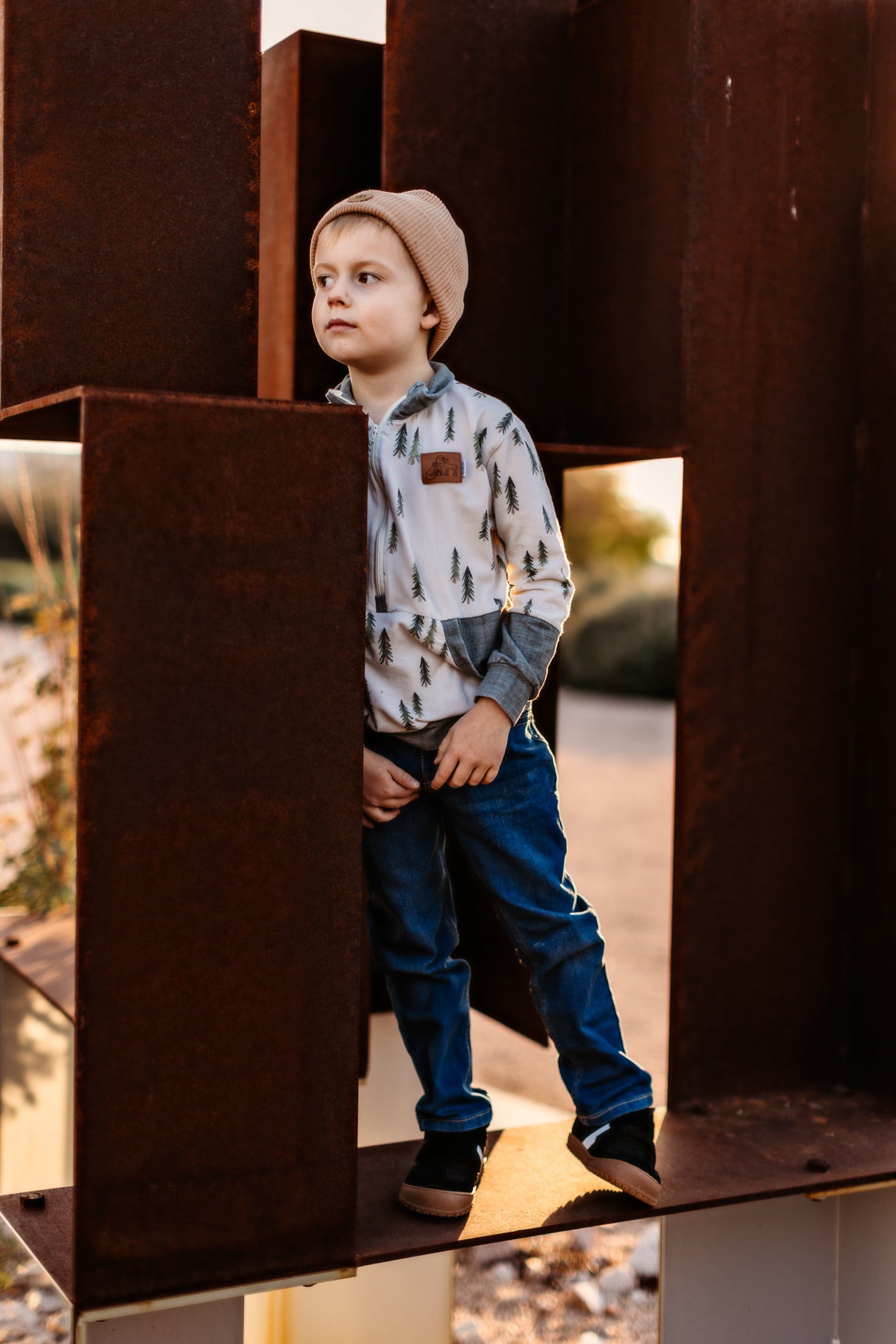 The Cole Barefoot Sneaker for Kids