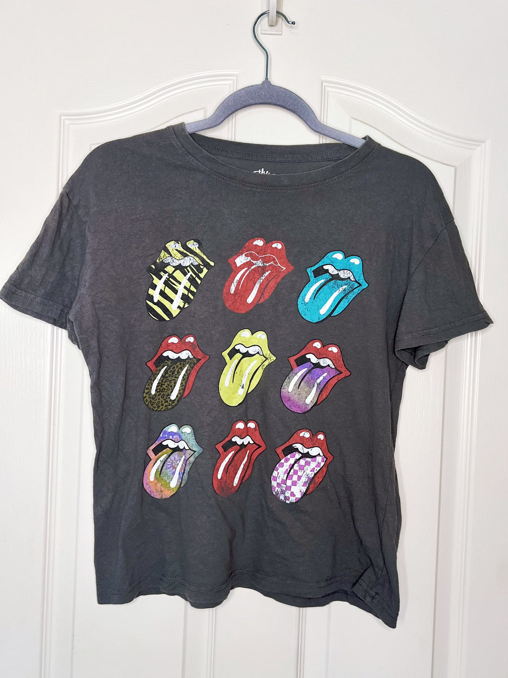 The Rolling Stones 2021 Multi-Color Tongue Graphic T-Shirt