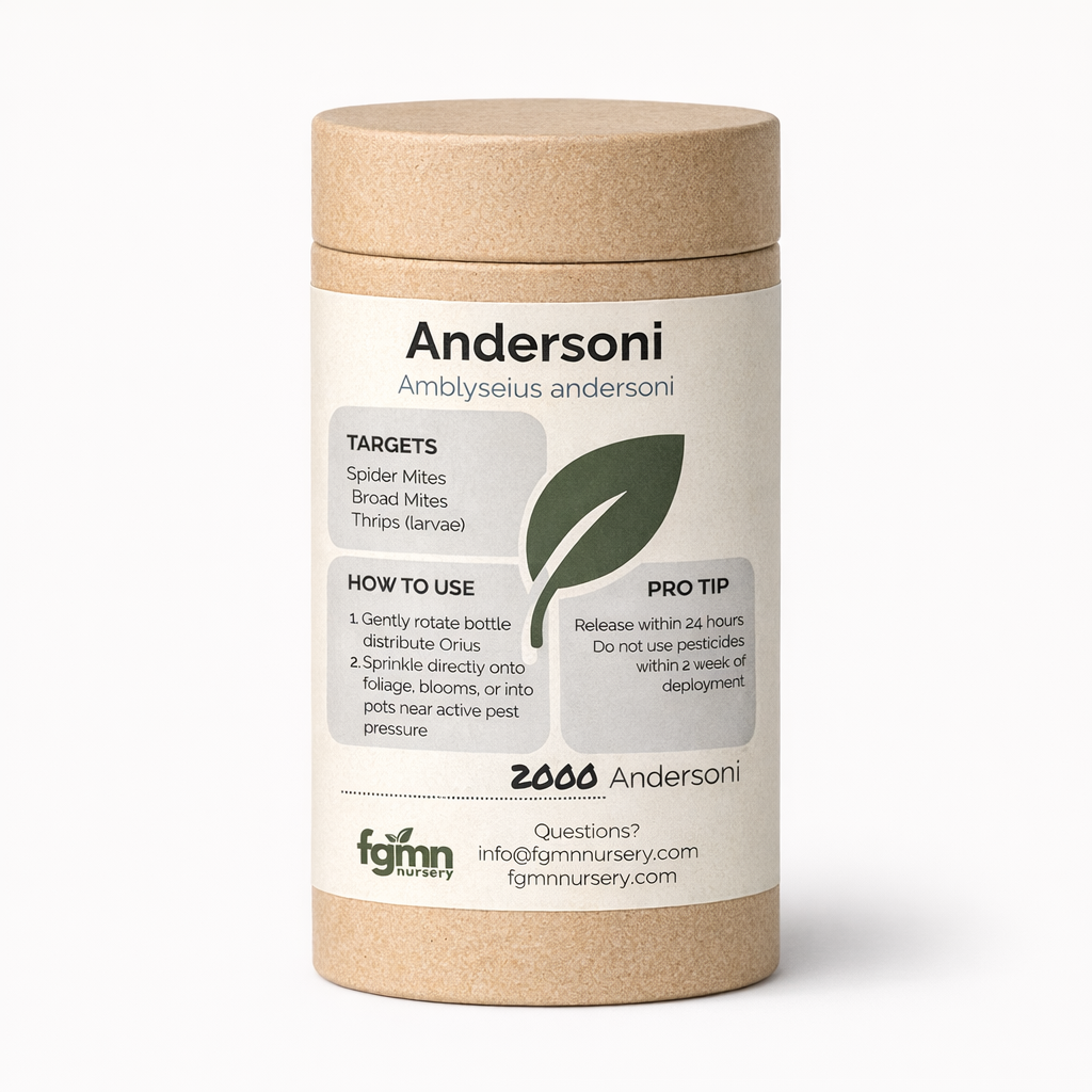 Amblyseius andersoni Treatment Bottles