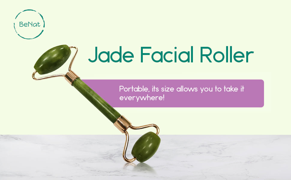 BeNat Natural Jade Facial Roller