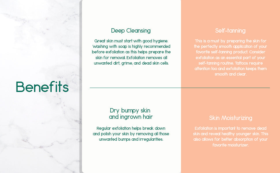 Fine Silk Naturally Exfoliating Bath Gloves