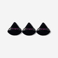 Ashunta Sheriff Beauty Velvet Hypoallergenic Ultra Soft Black Puffs – 3-Pack