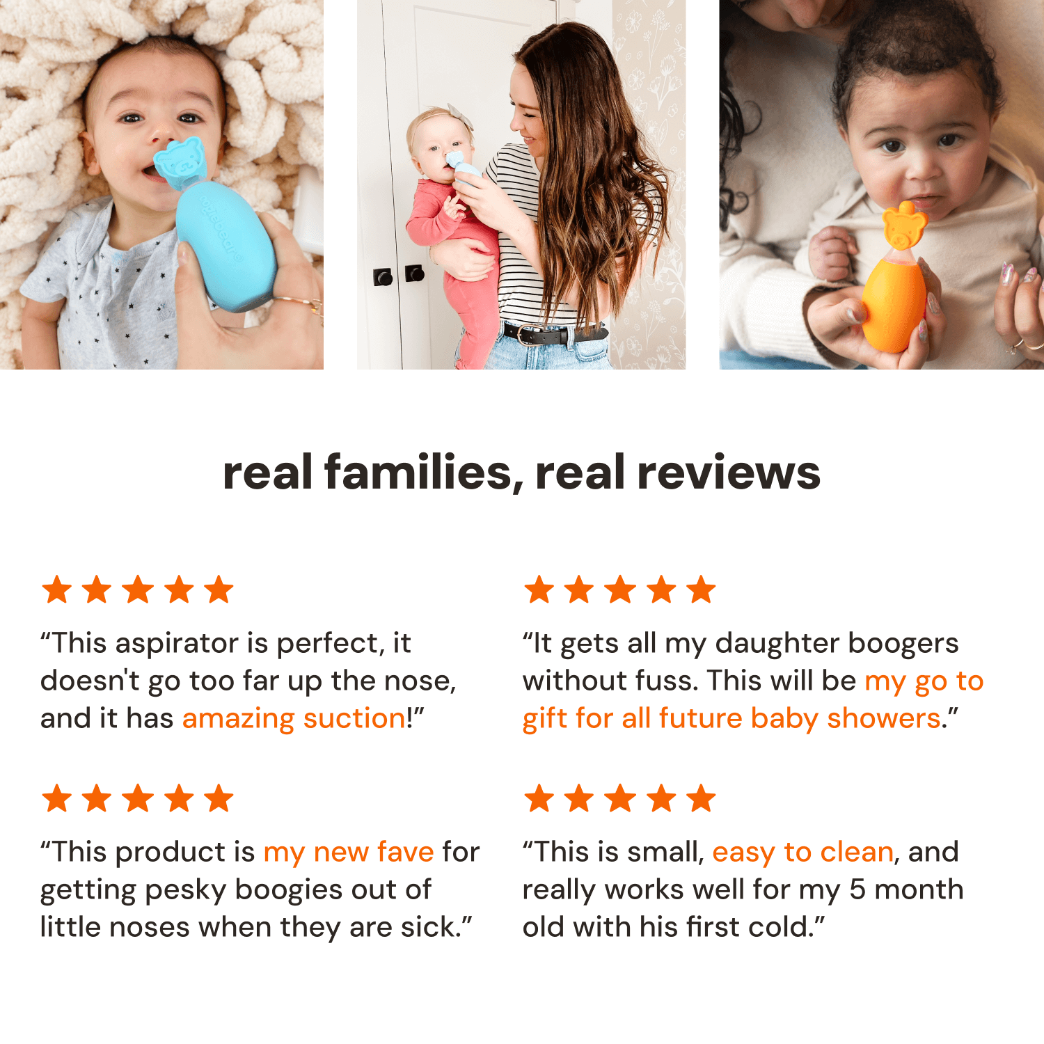 oogiebear Bulb Nose Nasal Aspirator